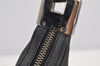 Authentic GUCCI Web Sherry Line Shoulder Bag Canvas Leather 01234 Black 2172I