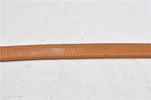 Authentic Louis Vuitton Leather Shoulder Strap Beige 39