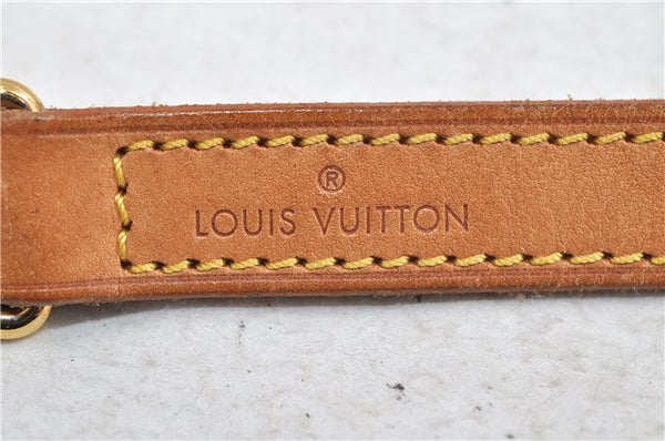 Authentic Louis Vuitton Leather Shoulder Strap Beige 39" LV 2173D