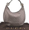 Authentic GUCCI Guccissima Twins GG Leather Shoulder Bag 232962 Purple 2173I
