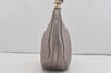 Authentic GUCCI Guccissima Twins GG Leather Shoulder Bag 232962 Purple 2173I