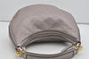 Authentic GUCCI Guccissima Twins GG Leather Shoulder Bag 232962 Purple 2173I