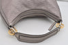Authentic GUCCI Guccissima Twins GG Leather Shoulder Bag 232962 Purple 2173I
