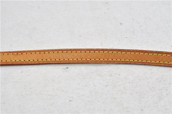 Authentic Louis Vuitton Leather Shoulder Strap Beige 47.2" LV 2174D