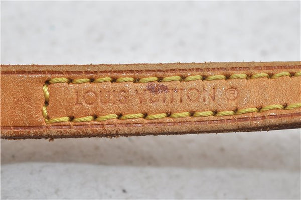 Authentic Louis Vuitton Leather Shoulder Strap Beige 47.2" LV 2174D