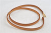 Authentic Louis Vuitton Leather Shoulder Strap Beige 46.5" LV 2175D