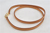 Authentic Louis Vuitton Leather Shoulder Strap Beige 46.5" LV 2175D