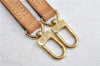 Authentic Louis Vuitton Leather Shoulder Strap Beige 46.5" LV 2175D
