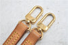 Authentic Louis Vuitton Leather Shoulder Strap Beige 46.5" LV 2175D