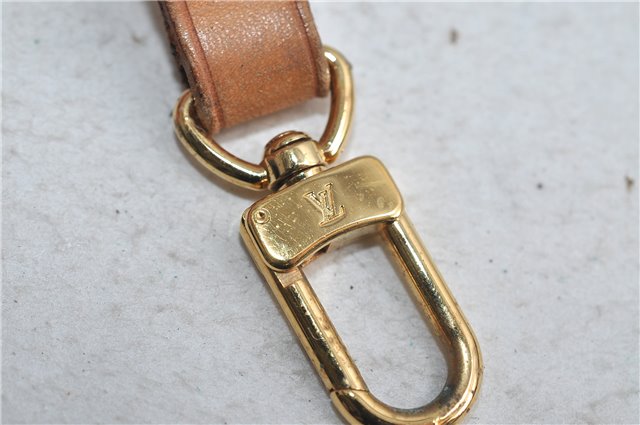 Authentic Louis Vuitton Leather Shoulder Strap Beige 46.5