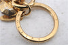 Auth Louis Vuitton Porte Cles LV Facettes Charm Key Ring Gold M65216 LV 2176D