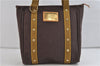 Authentic Louis Vuitton Antigua Cabas MM Tote Bag Brown M40086 LV 2179D
