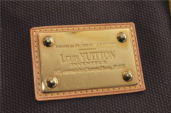 Authentic Louis Vuitton Antigua Cabas MM Tote Bag Brown M40086 LV 2179D