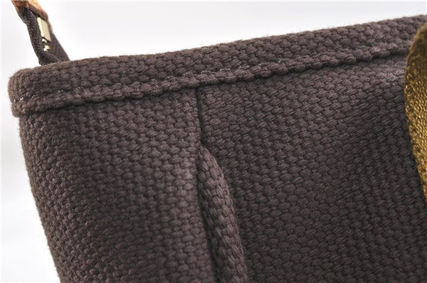 Authentic Louis Vuitton Antigua Cabas MM Tote Bag Brown M40086 LV 2179D