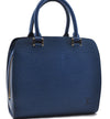 Authentic Louis Vuitton Epi Pont Neuf Hand Bag Blue M52055 LV 2180D