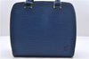 Authentic Louis Vuitton Epi Pont Neuf Hand Bag Blue M52055 LV 2180D