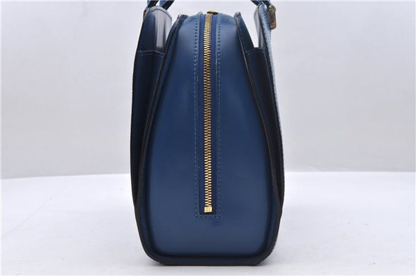 Authentic Louis Vuitton Epi Pont Neuf Hand Bag Blue M52055 LV 2180D