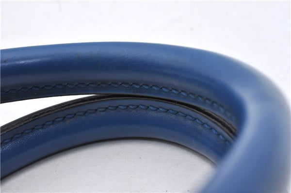 Authentic Louis Vuitton Epi Pont Neuf Hand Bag Blue M52055 LV 2180D