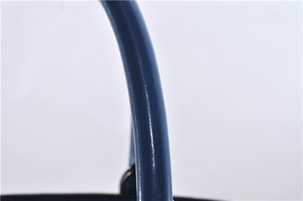 Authentic Louis Vuitton Epi Pont Neuf Hand Bag Blue M52055 LV 2180D