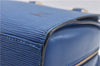 Authentic Louis Vuitton Epi Pont Neuf Hand Bag Blue M52055 LV 2180D