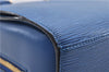 Authentic Louis Vuitton Epi Pont Neuf Hand Bag Blue M52055 LV 2180D