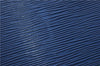 Authentic Louis Vuitton Epi Pont Neuf Hand Bag Blue M52055 LV 2180D