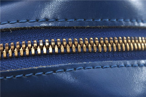 Authentic Louis Vuitton Epi Pont Neuf Hand Bag Blue M52055 LV 2180D