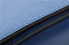 Authentic Louis Vuitton Epi Pont Neuf Hand Bag Blue M52055 LV 2180D