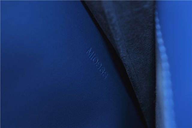 Authentic Louis Vuitton Epi Pont Neuf Hand Bag Blue M52055 LV 2180D
