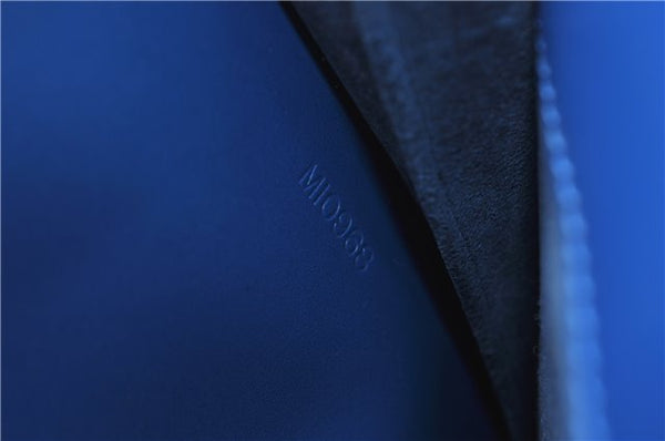 Authentic Louis Vuitton Epi Pont Neuf Hand Bag Blue M52055 LV 2180D