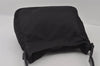 Authentic PRADA Vintage Nylon Tessuto Plastic Shoulder Bag Purse Black 2180I