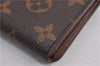 Auth Louis Vuitton Monogram Porte Monnaie Billets Tresor Wallet M61730 LV 2181F