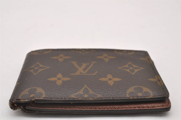 Authentic Louis Vuitton Monogram Portefeuille Multiple Wallet M60895 LV 2184I