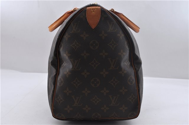 Authentic Louis Vuitton Monogram Speedy 40 Hand Bag M41522 LV 2185D