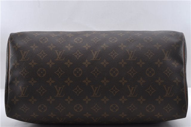 Authentic Louis Vuitton Monogram Speedy 40 Hand Bag M41522 LV 2185D