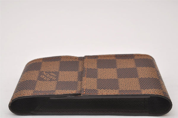 Authentic Louis Vuitton Damier Etui Cigarette Case N63024 LV 2185I