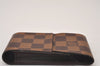 Authentic Louis Vuitton Damier Etui Cigarette Case N63024 LV 2185I