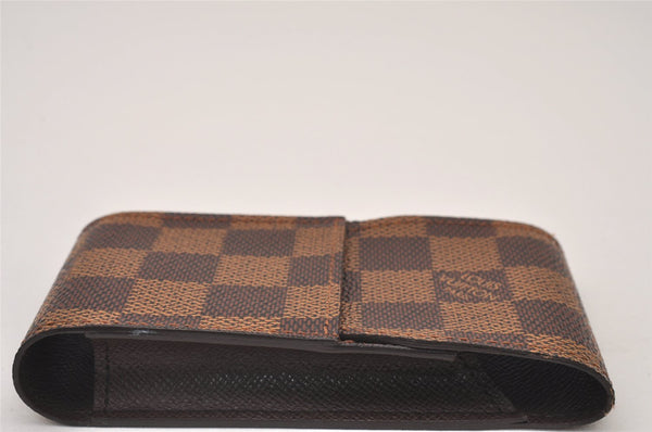 Authentic Louis Vuitton Damier Etui Cigarette Case N63024 LV 2185I