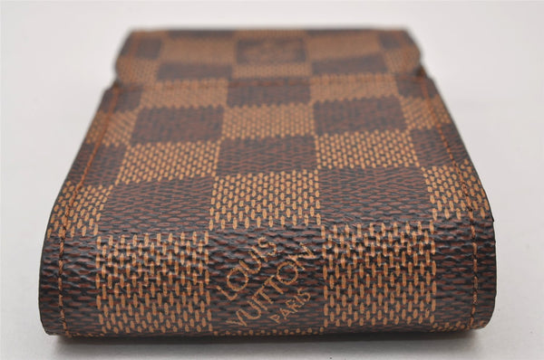 Authentic Louis Vuitton Damier Etui Cigarette Case N63024 LV 2185I