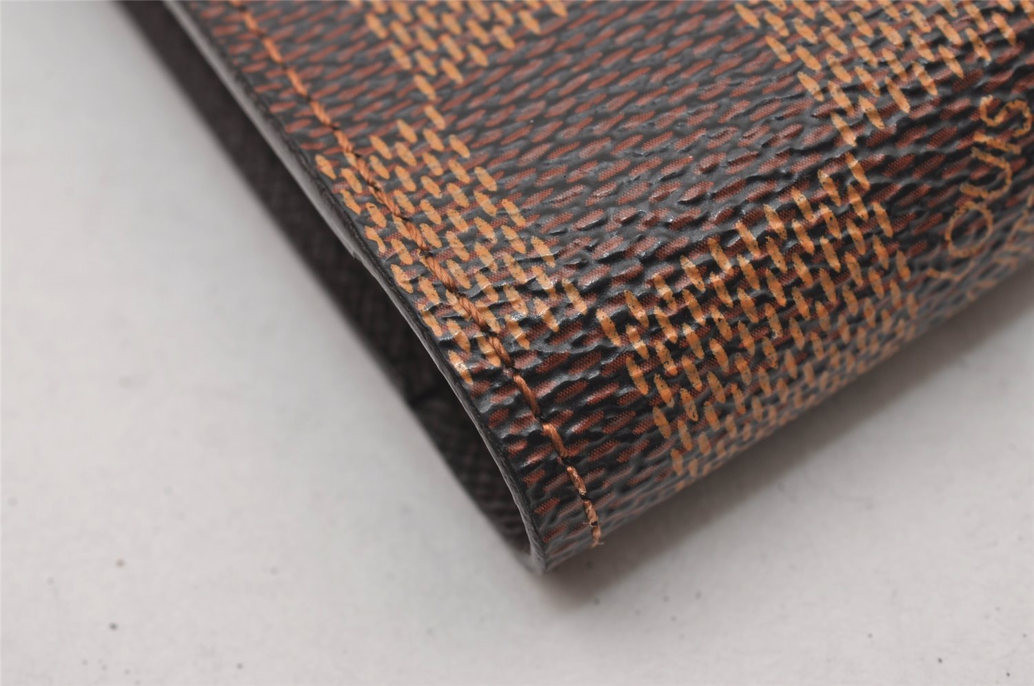 Authentic Louis Vuitton Damier Etui Cigarette Case N63024 LV 2185I