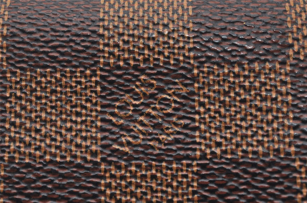 Authentic Louis Vuitton Damier Etui Cigarette Case N63024 LV 2185I