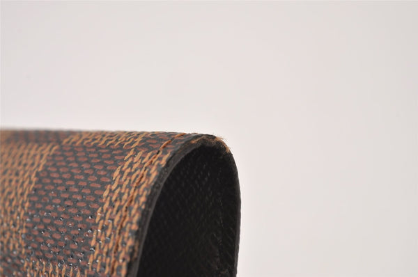 Authentic Louis Vuitton Damier Etui Cigarette Case N63024 LV 2185I