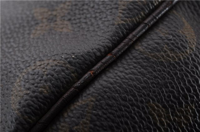Auth Louis Vuitton Monogram Keepall Bandouliere 55 Boston Bag M41414 LV 2186D