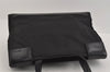 Authentic PRADA Vintage Nylon Tessuto Leather Shoulder Hand Bag Black 2187I