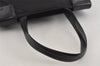 Authentic PRADA Vintage Nylon Tessuto Leather Shoulder Hand Bag Black 2187I