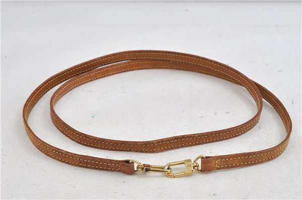 Authentic Louis Vuitton Leather Shoulder Strap Beige 47.2" LV 2188D