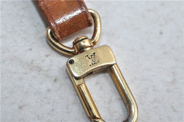 Authentic Louis Vuitton Leather Shoulder Strap Beige 47.2