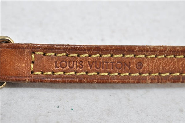 Authentic Louis Vuitton Leather Shoulder Strap Beige 47.2" LV 2188D