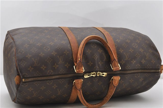 Authentic Louis Vuitton Monogram Keepall 50 Boston Bag M41426 LV 2189D