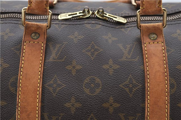 Authentic Louis Vuitton Monogram Keepall 50 Boston Bag M41426 LV 2189D